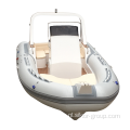 CE -certificering Luxe rib 680 Fiberglass Dinghy opblaasbare tedere boten te koop